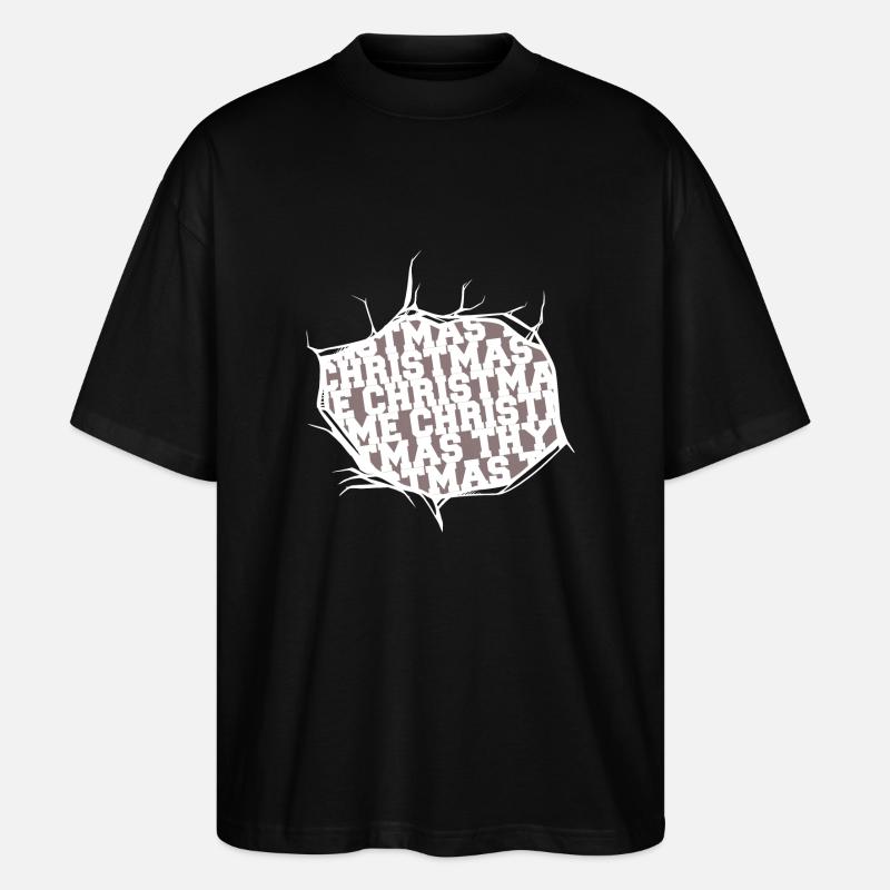 present birthday present bodybuilder joke - Stanley/Stella Oversized Unisex Organic T-shirt Blaster 2.0 - black