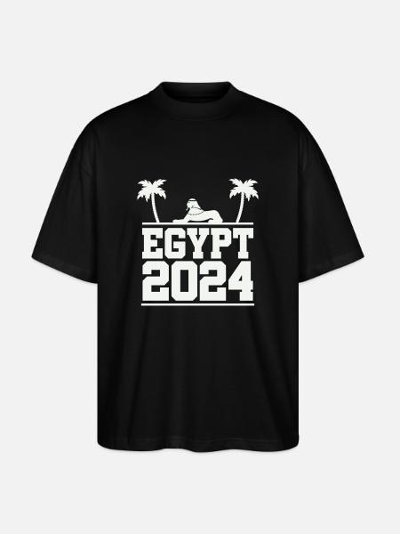 Egypt 2024 - Stanley/Stella Oversized Unisex Organic T-shirt Blaster 2.0 - black