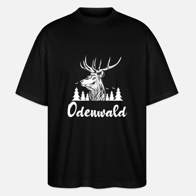 Odenwald - Stanley/Stella Oversized Unisex Organic T-shirt Blaster 2.0 - black
