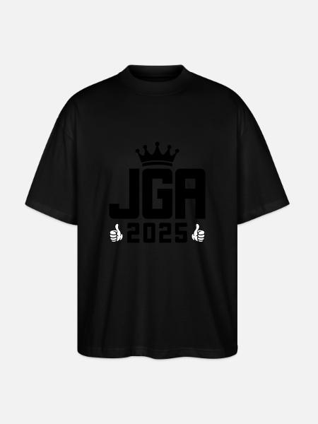 JGA 2025 Cool - Stanley/Stella Oversized Unisex Bio T-Shirt Blaster 2.0 - Schwarz