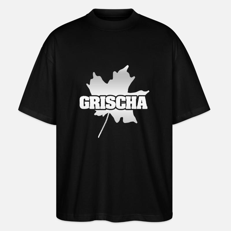 Grischa - T-shirt bio Blaster 2.0 coupe oversize Stanley/Stella Unisexe - noir