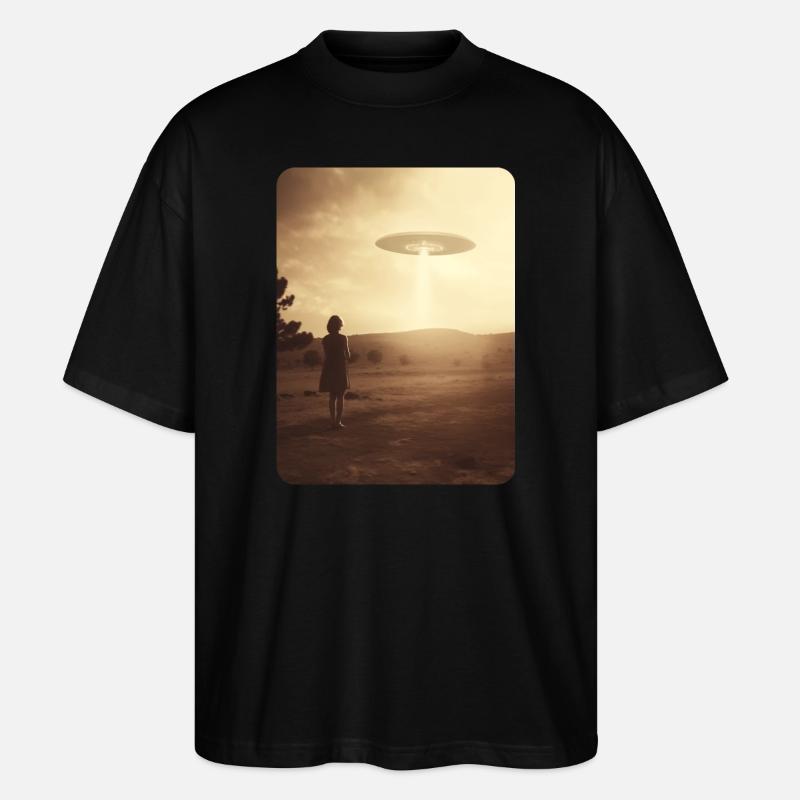 Glaube - Stanley/Stella Oversized Unisex Bio T-Shirt Blaster 2.0 - Schwarz
