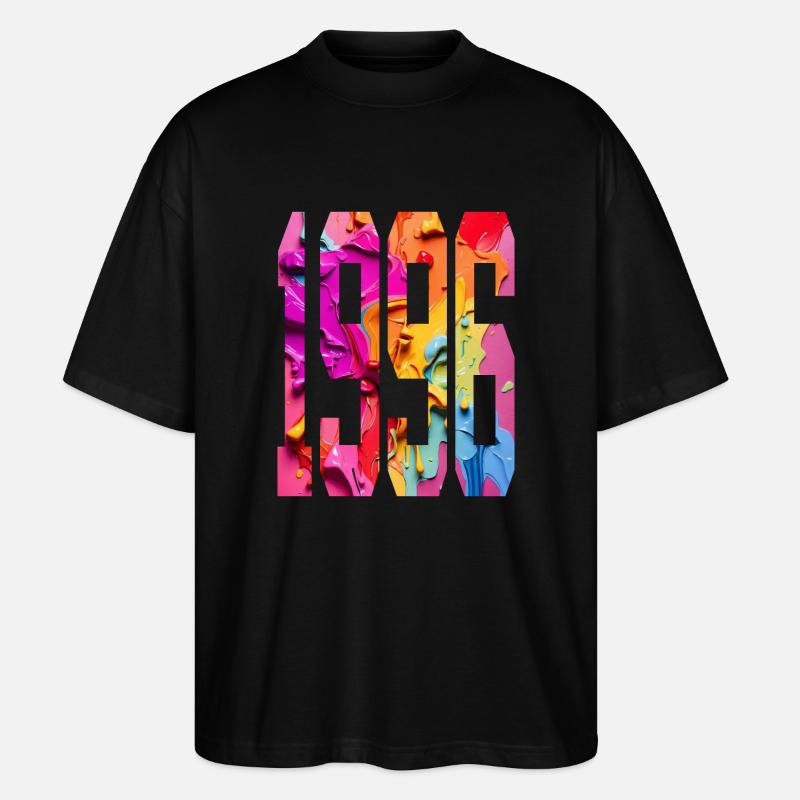 BUNT 30E ANNIVERSAIRE 1996 - T-shirt bio Blaster 2.0 coupe oversize Stanley/Stella Unisexe - noir
