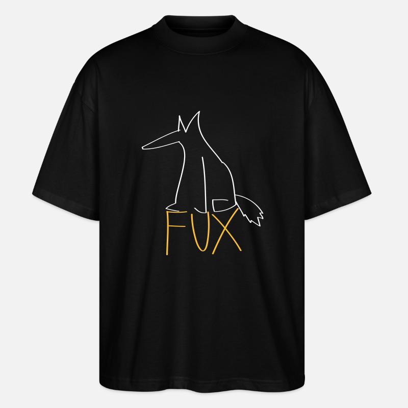 This is a Fux - Stanley/Stella Oversized Unisex Organic T-shirt Blaster 2.0 - black