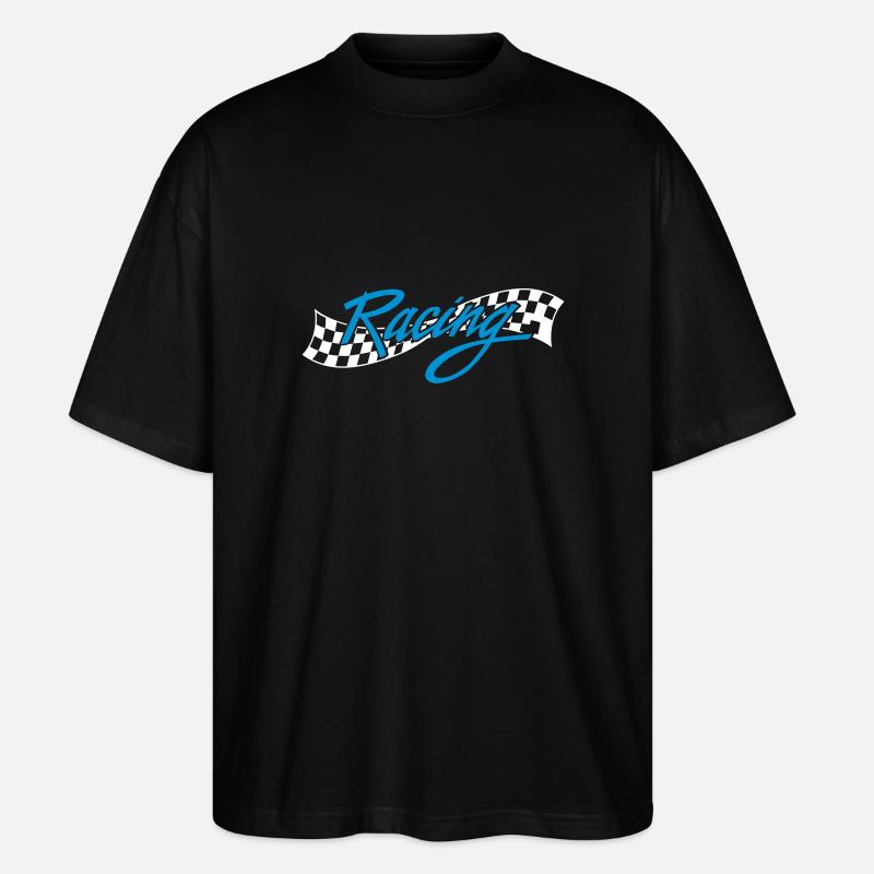 Racing - Stanley/Stella Oversized Unisex Bio T-Shirt Blaster 2.0 - Schwarz