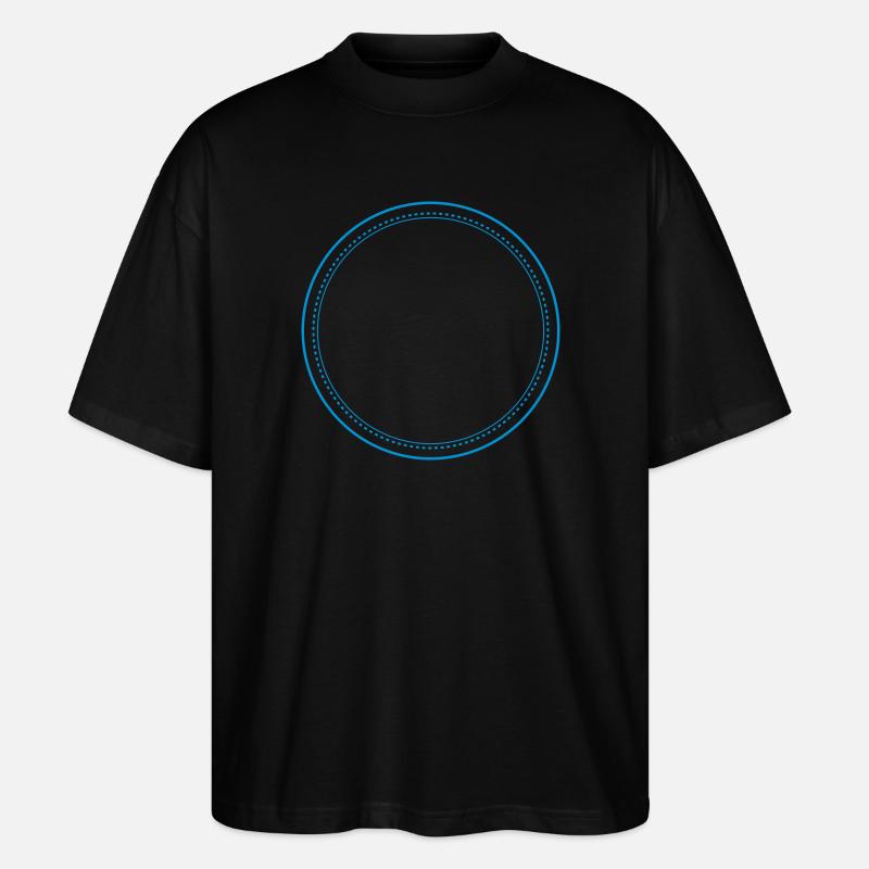 button - Stanley/Stella Oversized Unisex Bio T-Shirt Blaster 2.0 - Schwarz