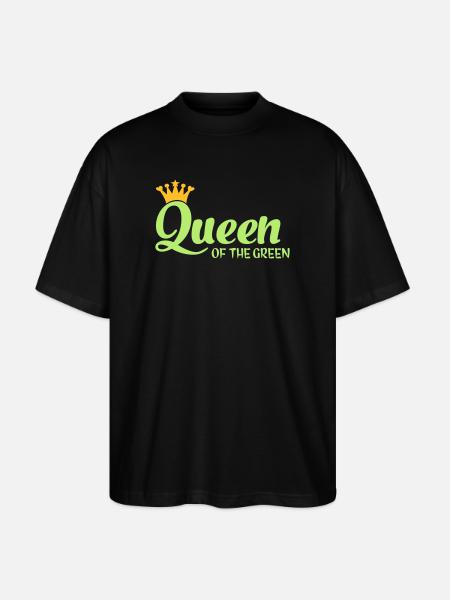 Queen of the Green - Stanley/Stella Oversized Unisex Organic T-shirt Blaster 2.0 - black