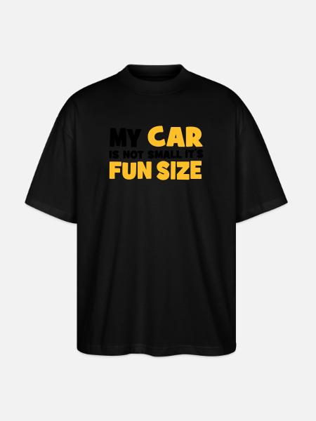 Small car - T-shirt bio Blaster 2.0 coupe oversize Stanley/Stella Unisexe - noir