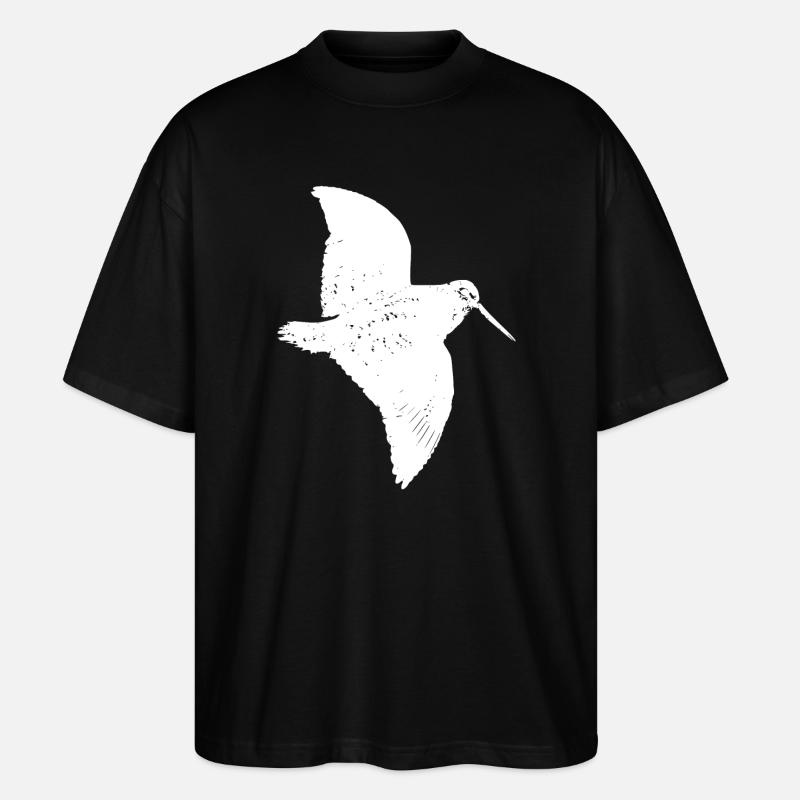 BECASSE - T-shirt bio Blaster 2.0 coupe oversize Stanley/Stella Unisexe - noir