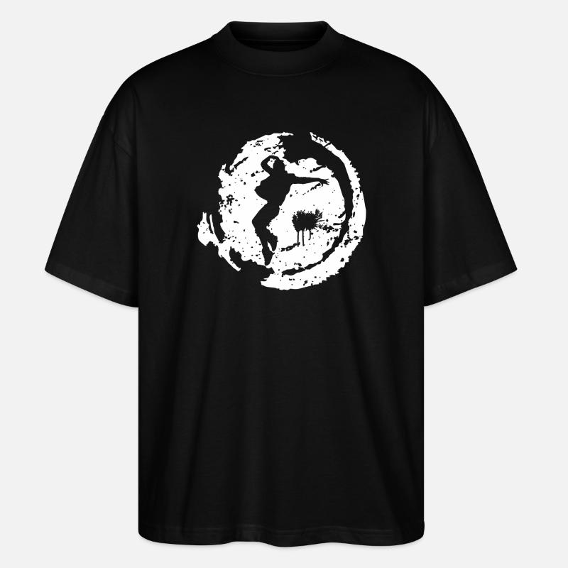 Breakdance - Stanley/Stella Oversized Unisex Bio T-Shirt Blaster 2.0 - Schwarz