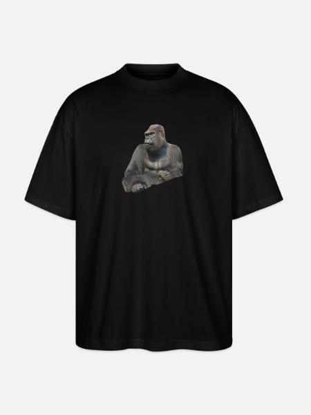 Gorilla - Stanley/Stella Oversized Unisex Organic T-shirt Blaster 2.0 - black