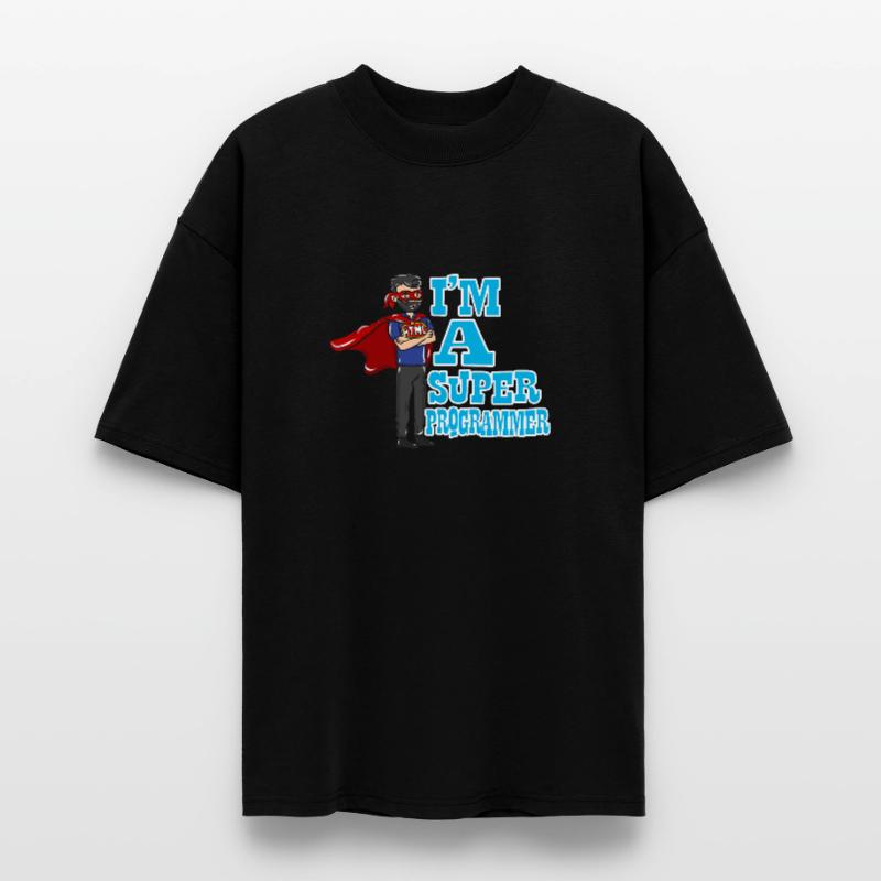 Programmer computer science gift Stanley/Stella Oversized Unisex Organic T-shirt Blaster 2.0