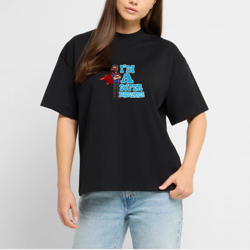 Programmer computer science gift Stanley/Stella Oversized Unisex Organic T-shirt Blaster 2.0