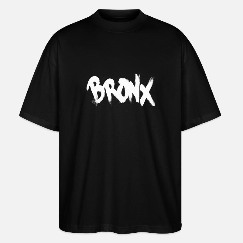 Bronx - Stanley/Stella Oversized Unisex Bio T-Shirt Blaster 2.0 - Schwarz