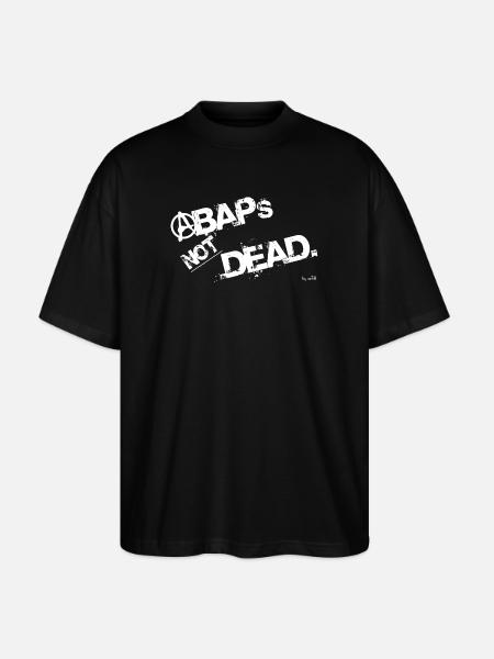 ABAPsNotDead white - Stanley/Stella Oversized Unisex Bio T-Shirt Blaster 2.0 - Schwarz