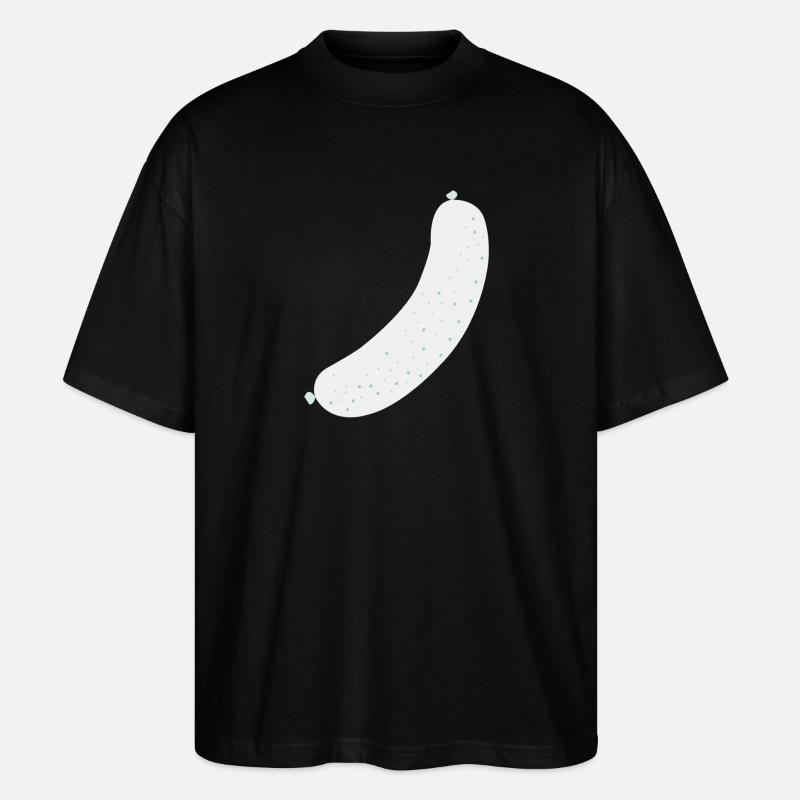 Saucisse Brat Wurst - T-shirt bio Blaster 2.0 coupe oversize Stanley/Stella Unisexe - noir
