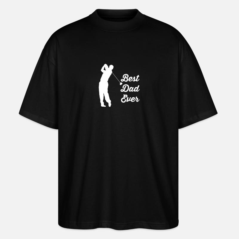 Le golf - T-shirt bio Blaster 2.0 coupe oversize Stanley/Stella Unisexe - noir