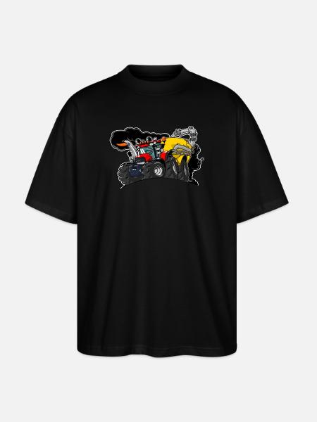 0961 Case cart - Stanley/Stella Oversized Unisex Organic T-shirt Blaster 2.0 - black