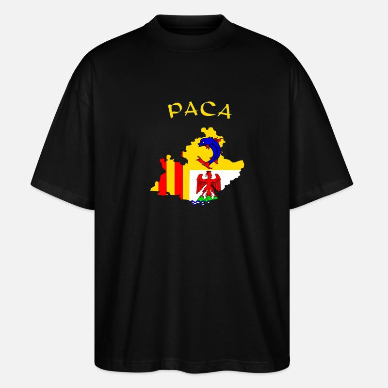 PACA - Stanley/Stella Oversized Unisex Bio T-Shirt Blaster 2.0 - Schwarz