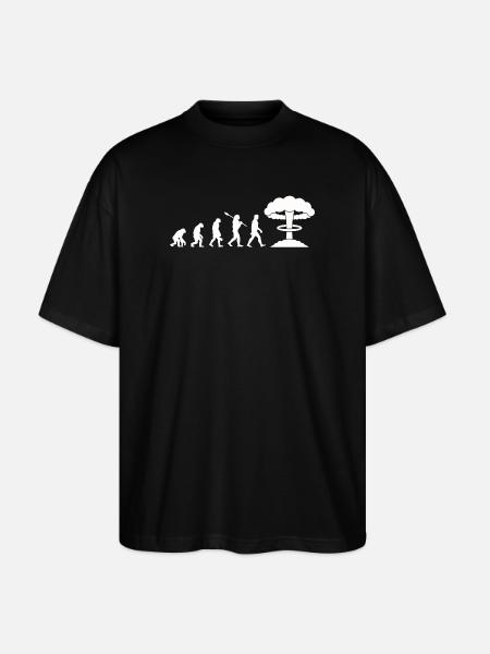 Bombe nucléaire Evolution - T-shirt bio Blaster 2.0 coupe oversize Stanley/Stella Unisexe - noir