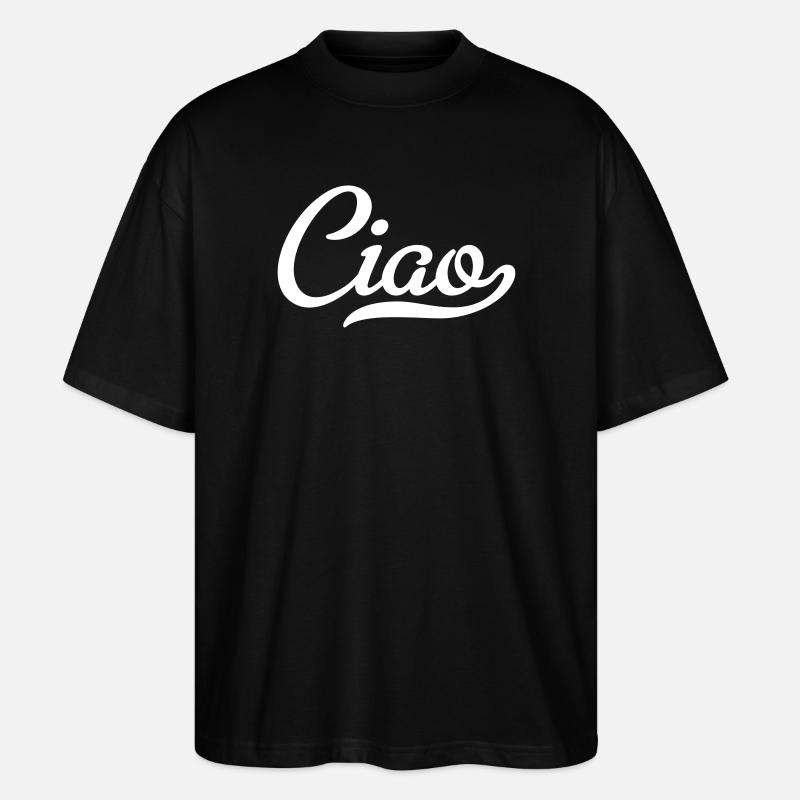 Ciao - Stanley/Stella Oversized Unisex Organic T-shirt Blaster 2.0 - black