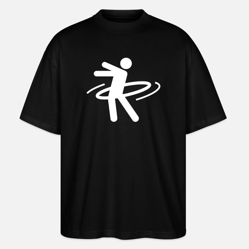 Hulahoop - Stanley/Stella Oversized Unisex Bio T-Shirt Blaster 2.0 - Schwarz