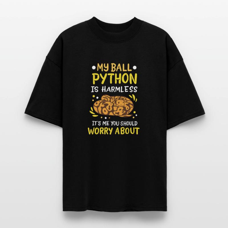 Boule Python T-shirt bio Blaster 2.0 coupe oversize Stanley/Stella Unisexe