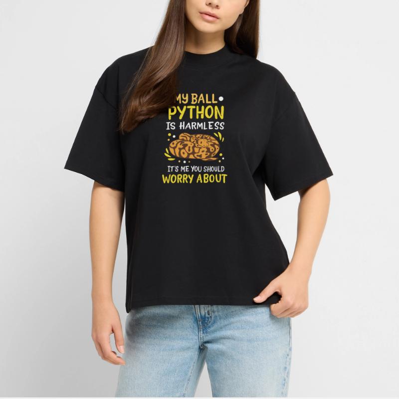 Boule Python T-shirt bio Blaster 2.0 coupe oversize Stanley/Stella Unisexe