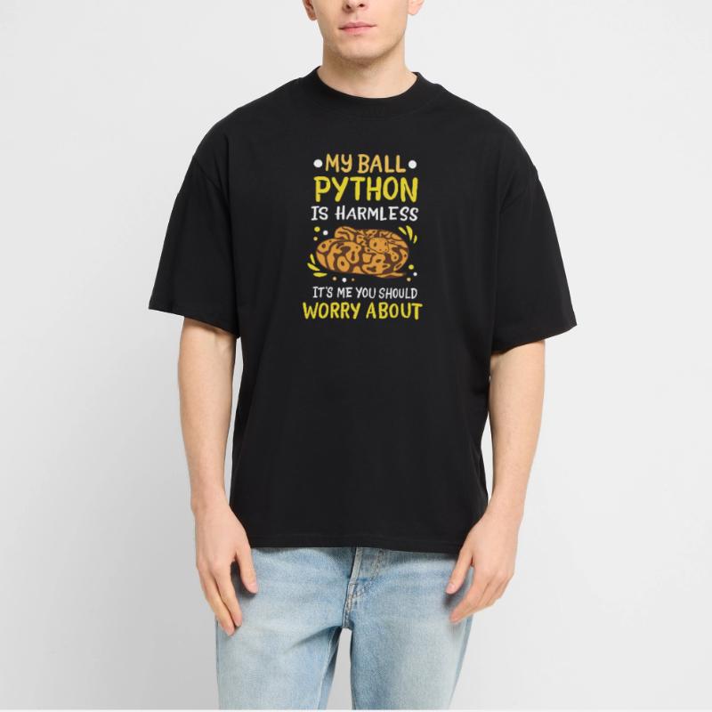 Boule Python T-shirt bio Blaster 2.0 coupe oversize Stanley/Stella Unisexe
