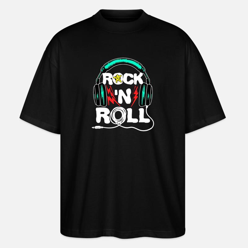 Cool Headset Lustig Spruch - Stanley/Stella Oversized Unisex Bio T-Shirt Blaster 2.0 - Schwarz