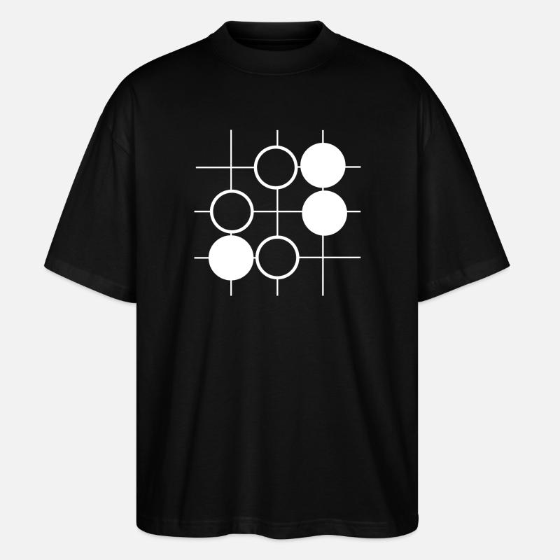 Go Brettspiel - Stanley/Stella Oversized Unisex Bio T-Shirt Blaster 2.0 - Schwarz
