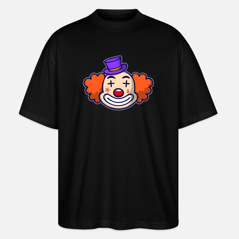 Carnaval clown carnaval - T-shirt bio Blaster 2.0 coupe oversize Stanley/Stella Unisexe - noir