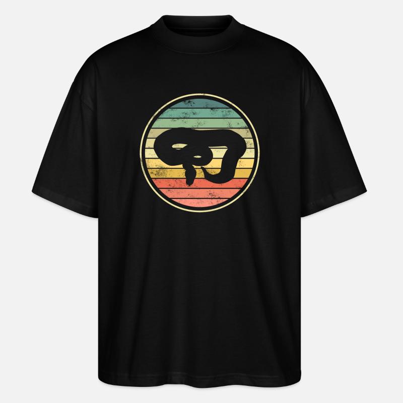 serpents serpents - T-shirt bio Blaster 2.0 coupe oversize Stanley/Stella Unisexe - noir