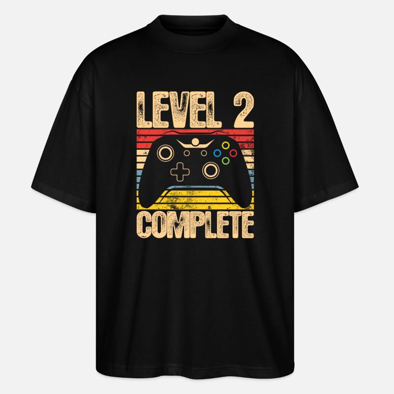 Level 2 Complete Controller - Stanley/Stella Oversized Unisex Organic T-shirt Blaster 2.0 - black