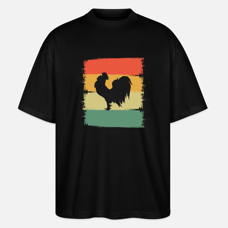 Hahn - Stanley/Stella Oversized Unisex Bio T-Shirt Blaster 2.0 - Schwarz