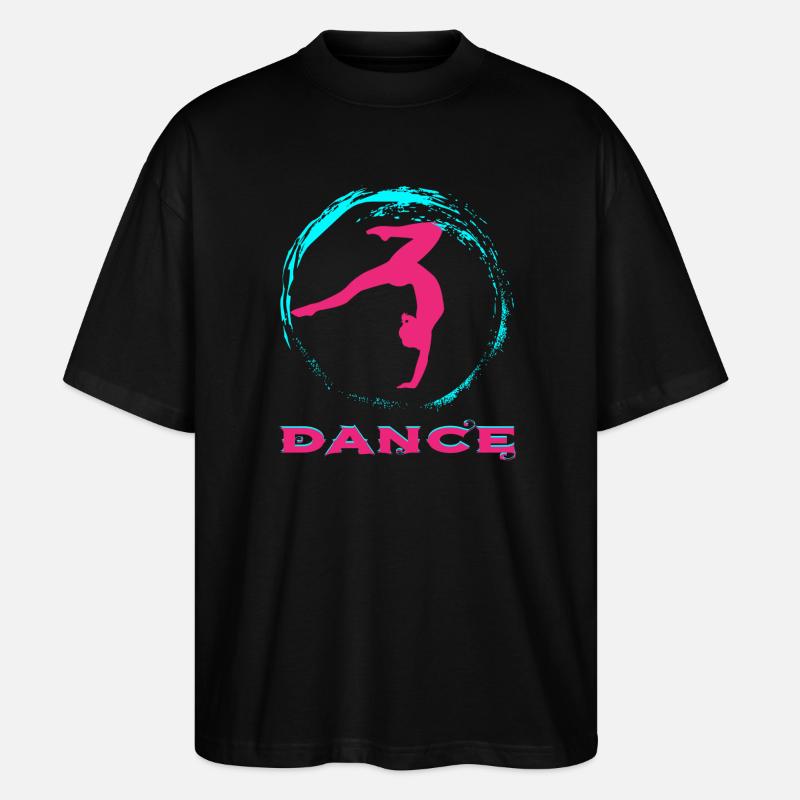 Dance - Stanley/Stella Oversized Unisex Organic T-shirt Blaster 2.0 - black