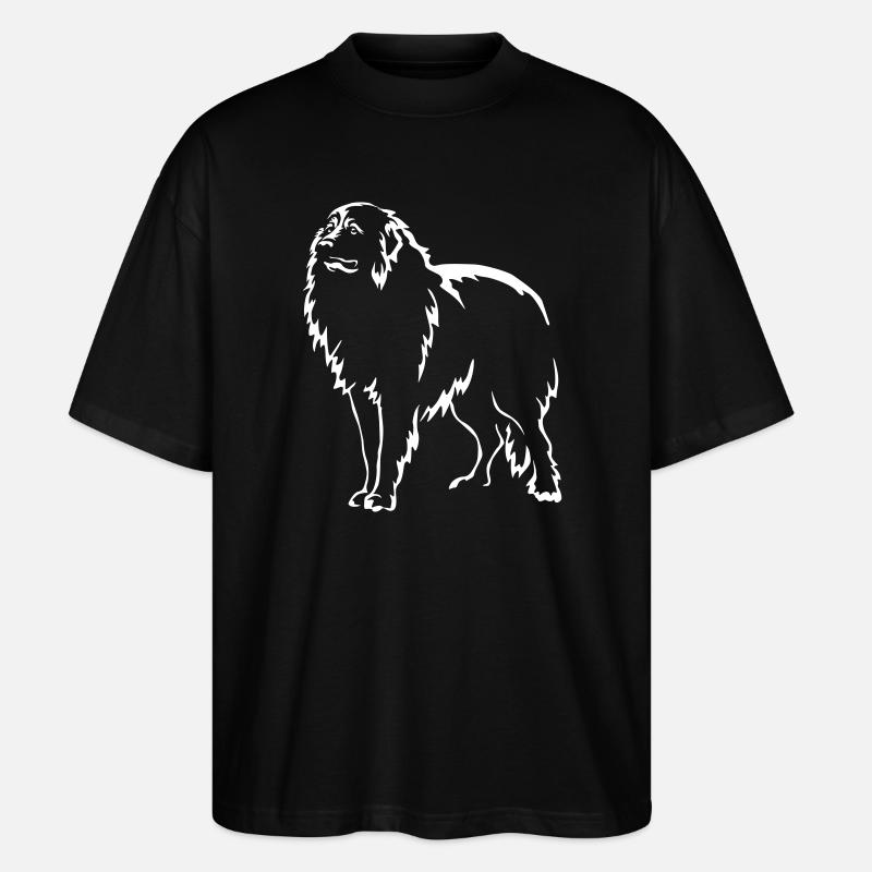 Pyrenäenberghund "Black Edition" - Stanley/Stella Oversized Unisex Bio T-Shirt Blaster 2.0 - Schwarz