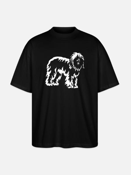 Berger portugais « Black Edition » - T-shirt bio Blaster 2.0 coupe oversize Stanley/Stella Unisexe - noir