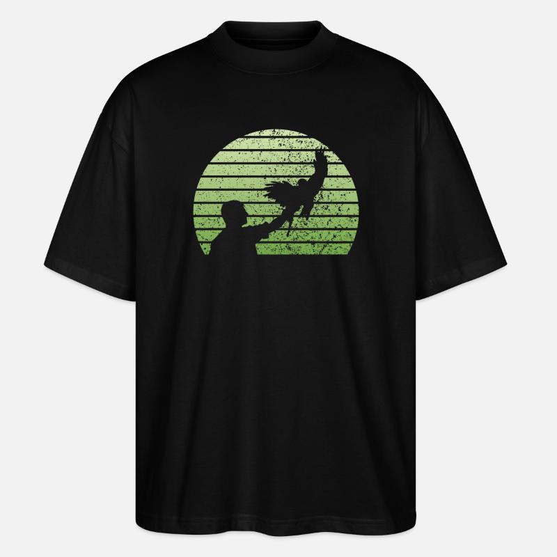 Falkner - Stanley/Stella Oversized Unisex Bio T-Shirt Blaster 2.0 - Schwarz