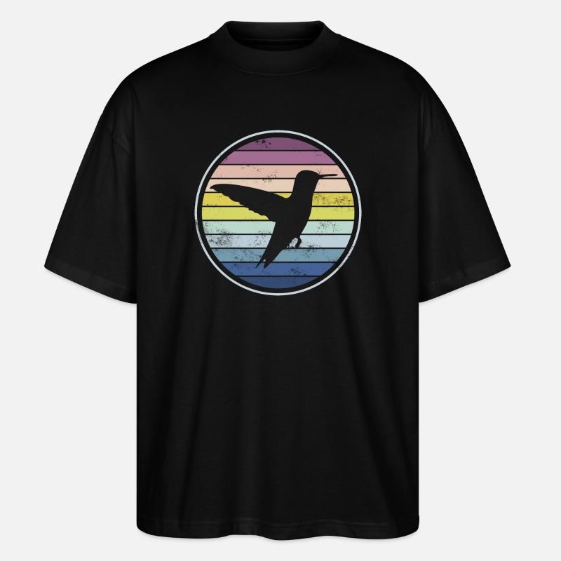 Colibri - T-shirt bio Blaster 2.0 coupe oversize Stanley/Stella Unisexe - noir