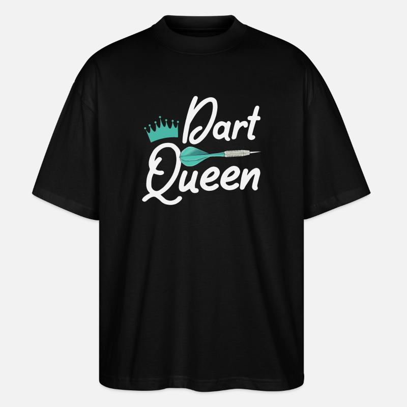Fléchettes fléchettes - T-shirt bio Blaster 2.0 coupe oversize Stanley/Stella Unisexe - noir