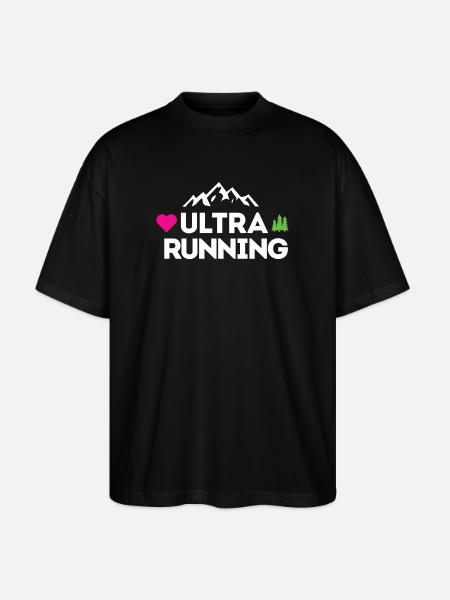Ultra Running – My Love - Stanley/Stella Oversized Unisex Organic T-shirt Blaster 2.0 - black
