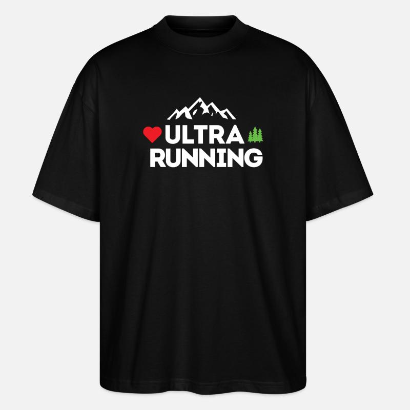 Ultra Running – Mon amour - T-shirt bio Blaster 2.0 coupe oversize Stanley/Stella Unisexe - noir