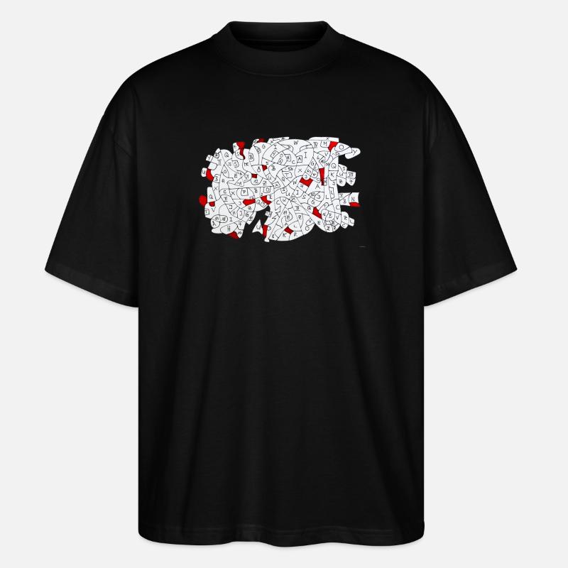 I Do It My Way - Stanley/Stella Oversized Unisex Bio T-Shirt Blaster 2.0 - Schwarz