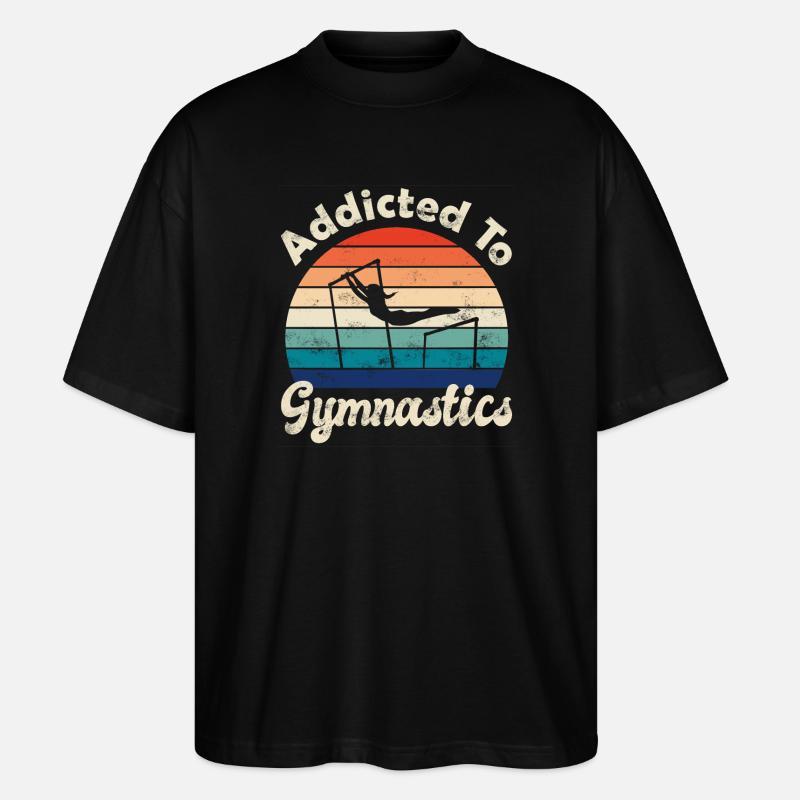 Kunstturnen Geräteturnen - Stanley/Stella Oversized Unisex Bio T-Shirt Blaster 2.0 - Schwarz