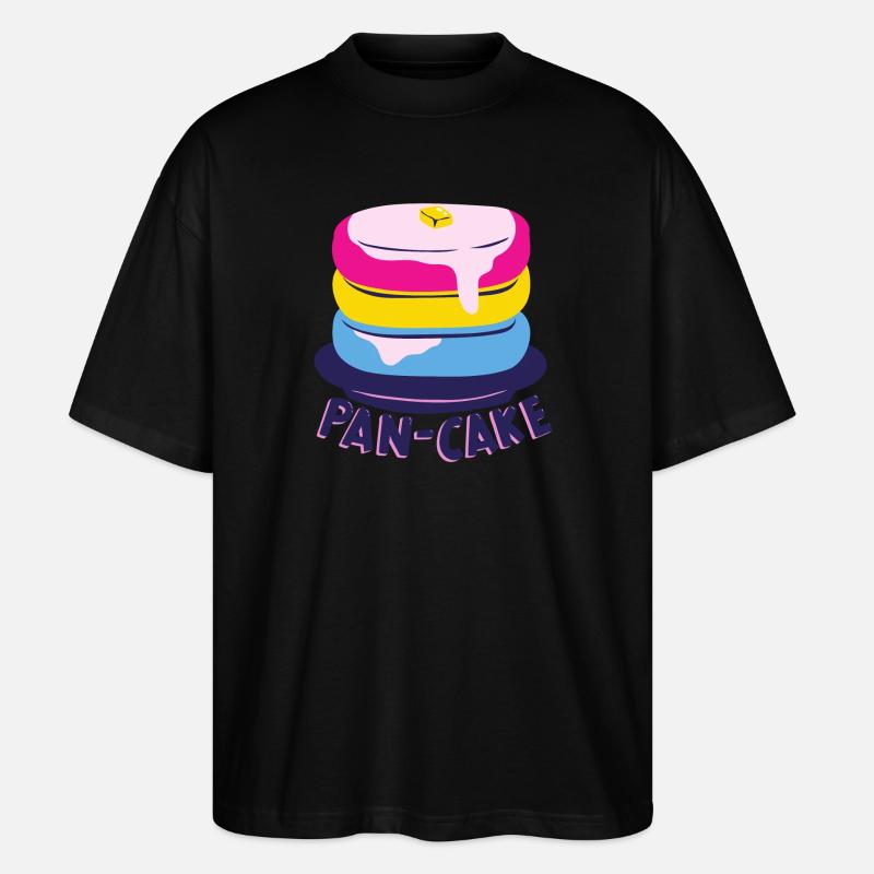 Pansexual - Stanley/Stella Oversized Unisex Organic T-shirt Blaster 2.0 - black
