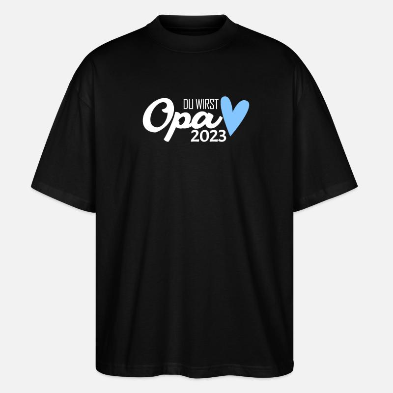 Opa 2023 loading - Stanley/Stella Oversized Unisex Bio T-Shirt Blaster 2.0 - Schwarz