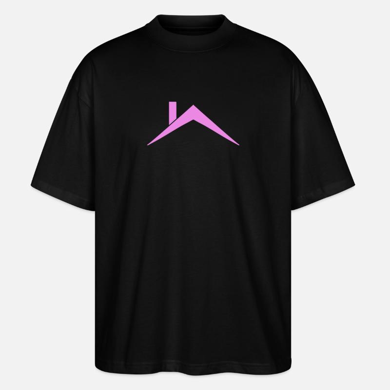 Couvreur de toit de maison - T-shirt bio Blaster 2.0 coupe oversize Stanley/Stella Unisexe - noir