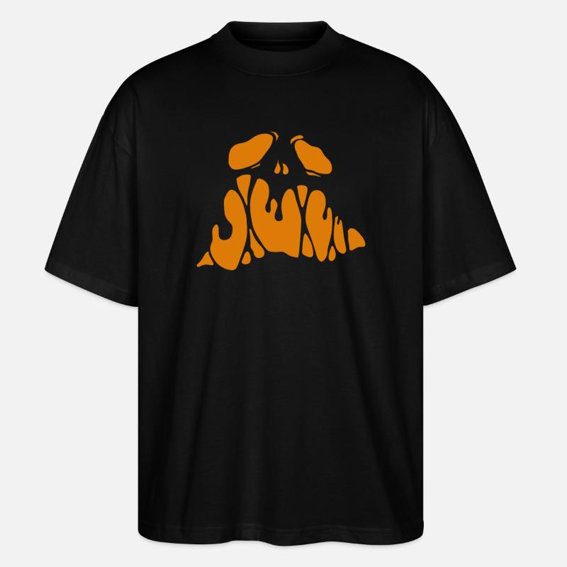 Kürbisfratze 4 - Stanley/Stella Oversized Unisex Bio T-Shirt Blaster 2.0 - Schwarz