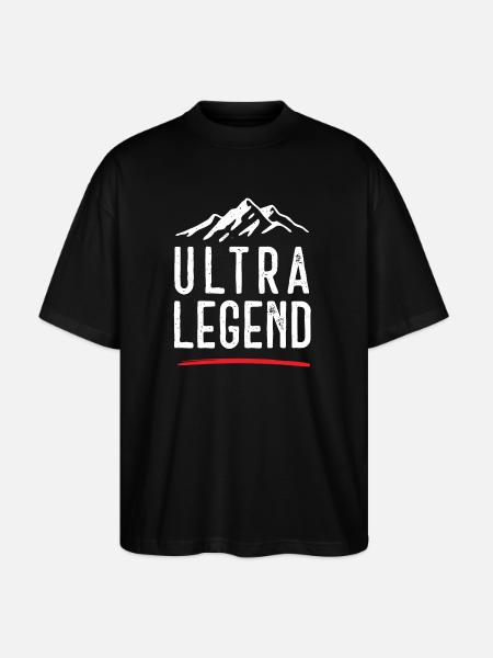 Ultra Légende - T-shirt bio Blaster 2.0 coupe oversize Stanley/Stella Unisexe - noir